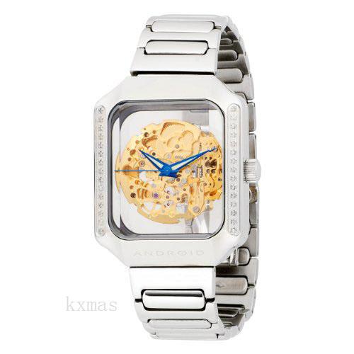 Bargain Elegant Stainless Steel 22 mm Watch Band AD273AG_K0036433
