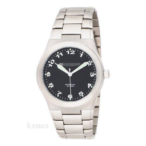 Bargain And Stylish Stainless Steel 24 mm Wristwatch Band AD336BK_K0036429