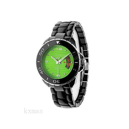 Wholesale Custom Ceramic 18 mm Watch Strap AD418AKGR_K0036404