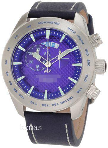 Wholesale Buying Calfskin 24 mm Watch Band AD461BBUL_K0036365