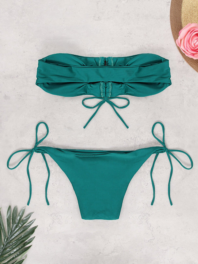 Womens Green Bikinis