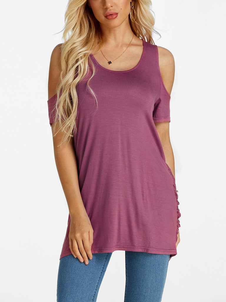 Womens Purple T-Shirts