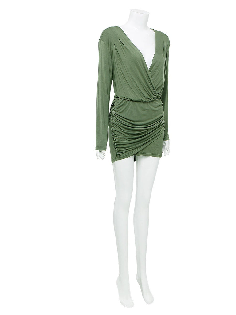 Ladies Green Mini Dresses