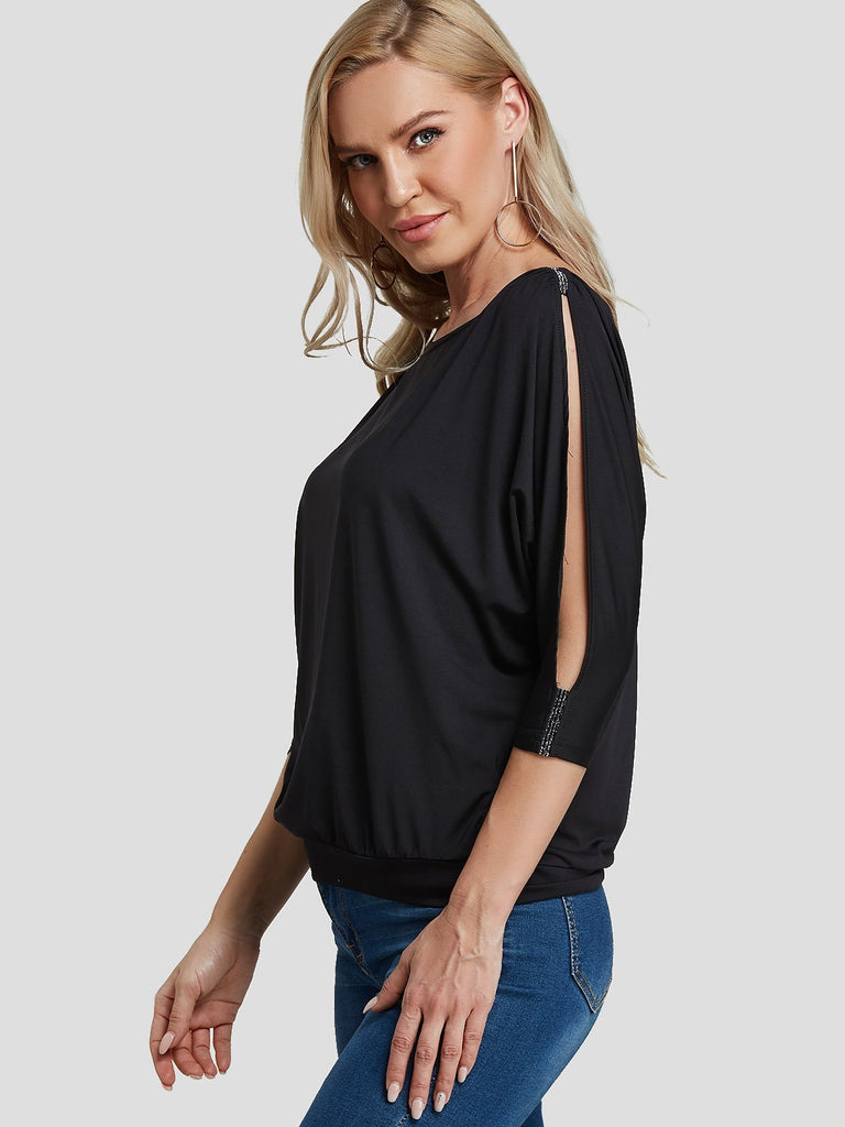 Ladies Black T-Shirts