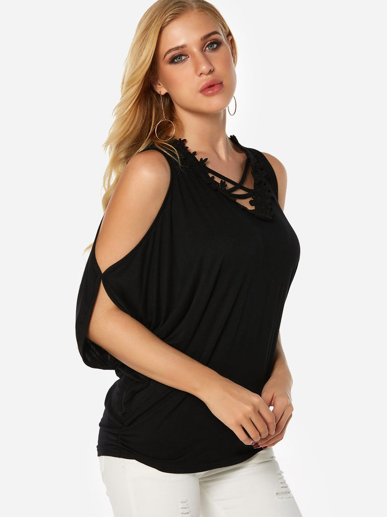 Ladies Black Blouses