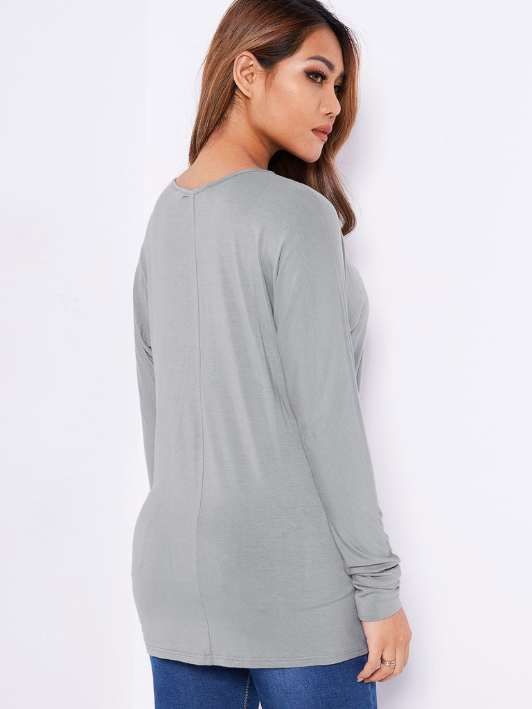 Womens Grey T-Shirts