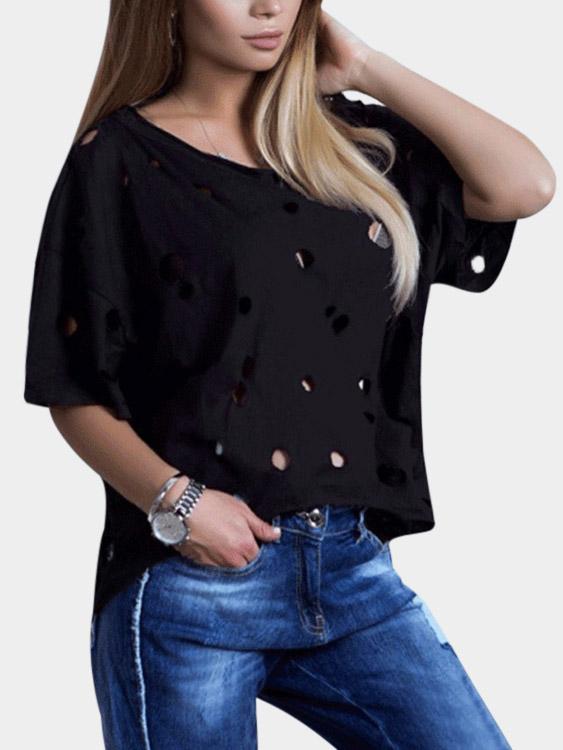 Ladies Black T-Shirts