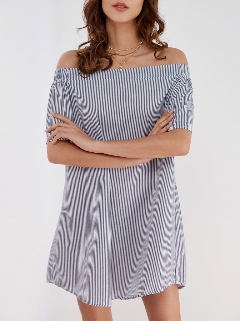 Ladies Navy Mini Dresses