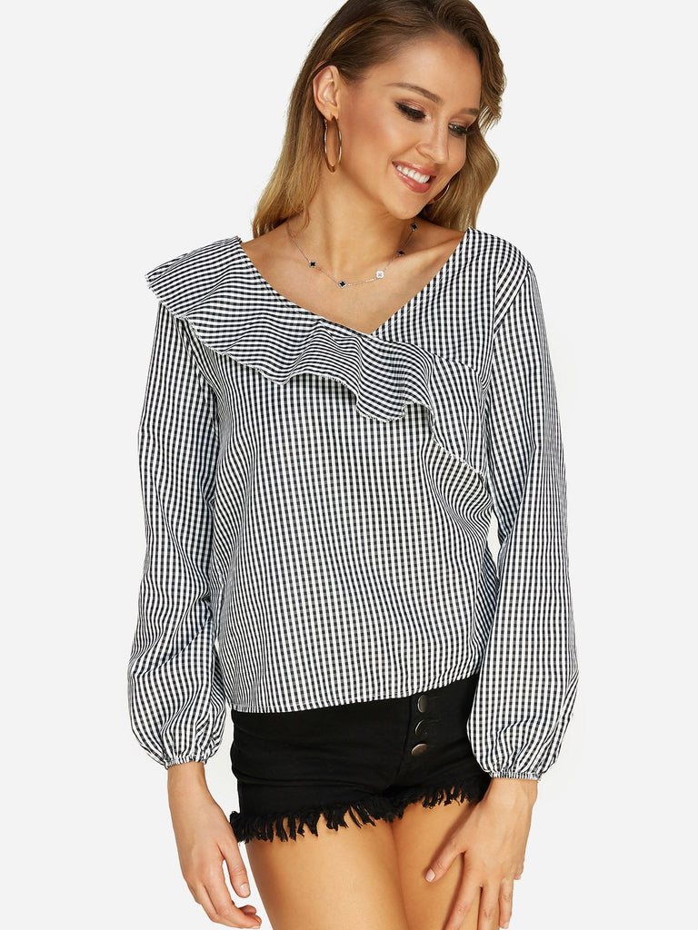 Ladies Long Sleeve Blouses