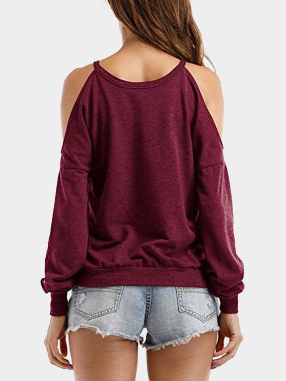 Womens Burgundy T-Shirts