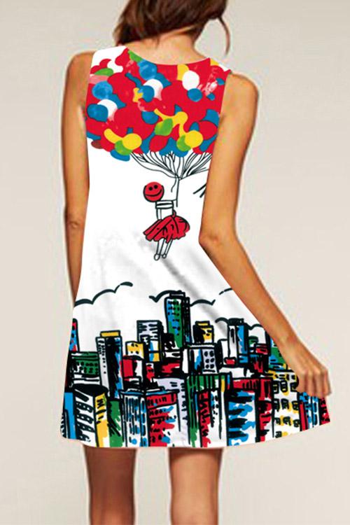 Womens Multi Floral Dresses