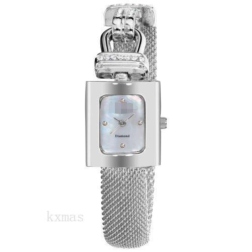 Classy Affordable Base Metal Mesh 12 mm Wristwatch Band AK510SS_K0036182