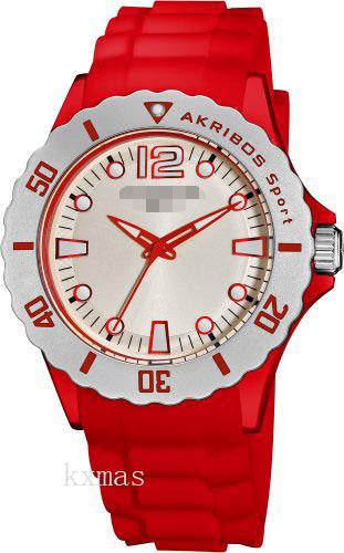 Best Online Wholesale Silicone 22 mm Watch Strap AK536RD_K0017706