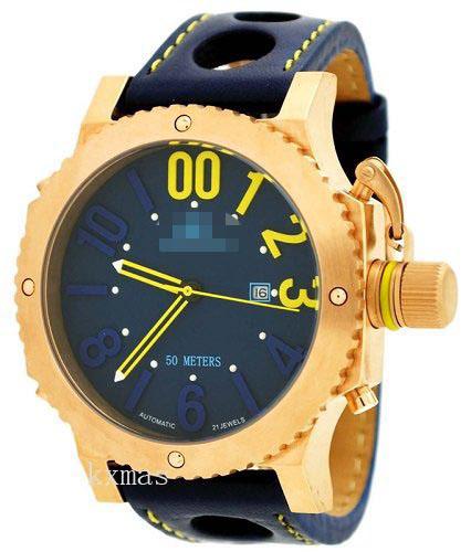 Best Fashion Leather Watch Strap AK7210-MRG BLUE_K0036157