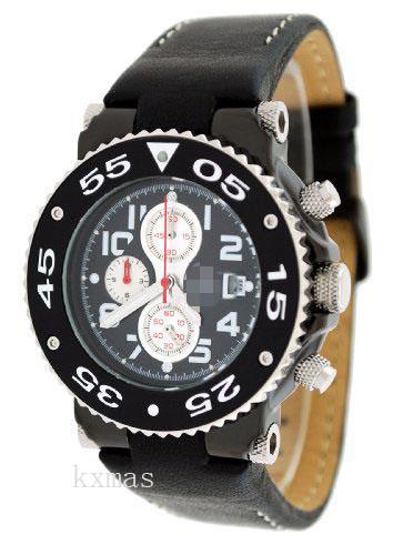 Bargain Fashion Genuine Leather Replacement Watch Band AK8026-MIPB1_K0036140