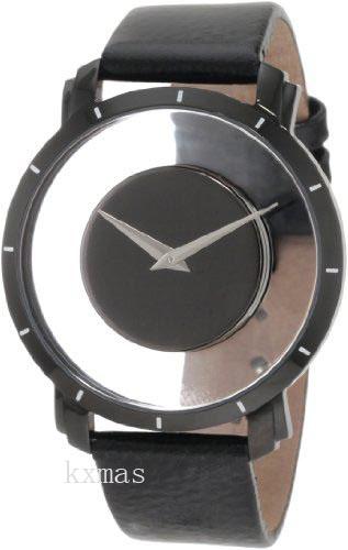 Affordable Trendy Calfskin 20 mm Wristwatch Band AKR412BK_K0036130