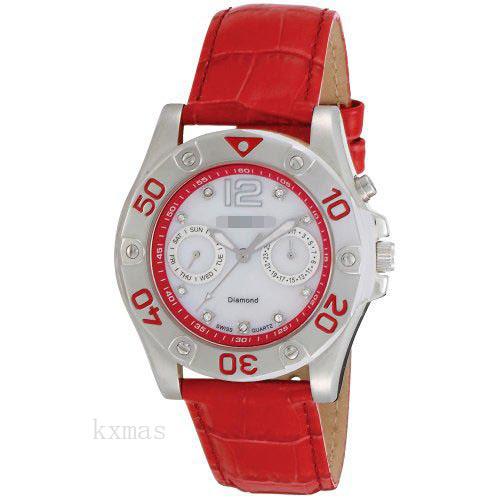 Wholesale Luxurious Calfskin 20 mm Watch Band AKR483BUR_K0036017