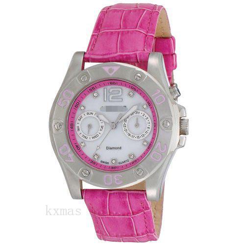 Wholesale Latest Trendy Calfskin 20 mm Watch Bracelet AKR483PK_K0036016