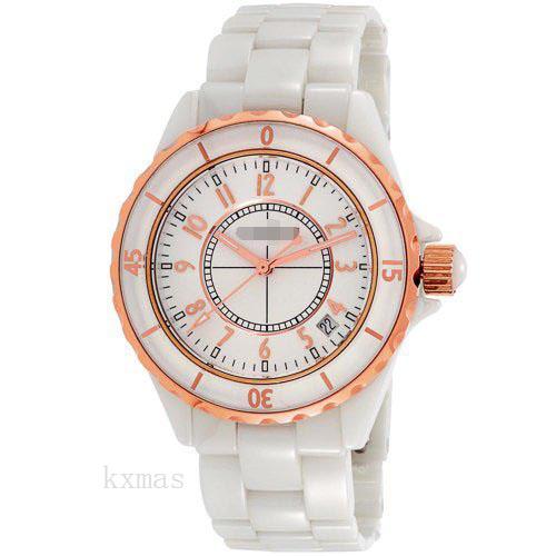 Wholesale Cool Ceramic 18 mm Watch Wristband AKR484WTR_K0036009