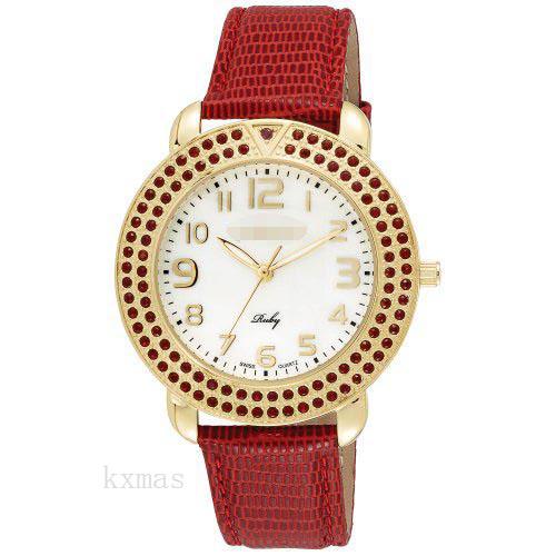 Wholesale Fashion Calfskin 20 mm Watch Band Replacement AKR491YG_K0035999