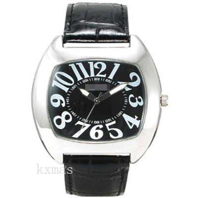 Affordable Great Leather Watch Wristband AL954-BKZ_K0039144