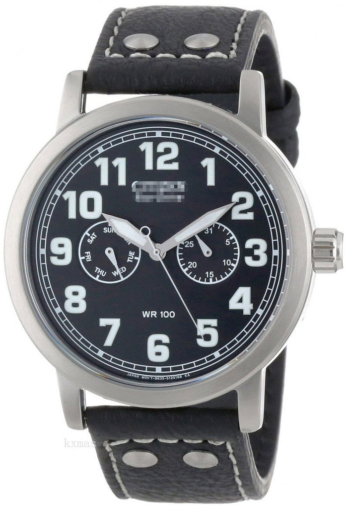 Most Affordable Luxury Leather Watch Band AO9030-21E_K0001669