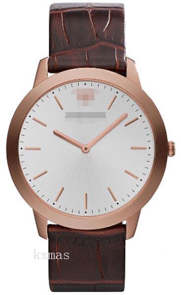 Classic Elegance Leather Wristwatch Band AR1743_K0000280