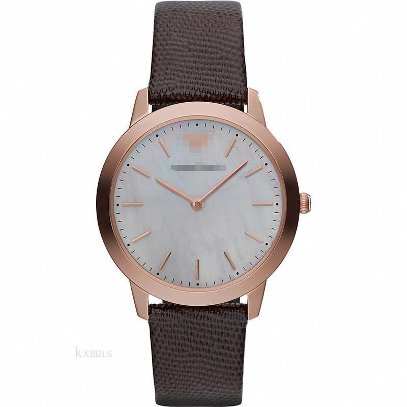Discount Elegance Leather Watch Strap AR1748_K0000275