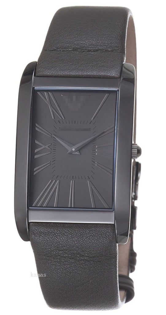 Top Fashion Leather 24 mm Watch Strap AR2058_K0020566