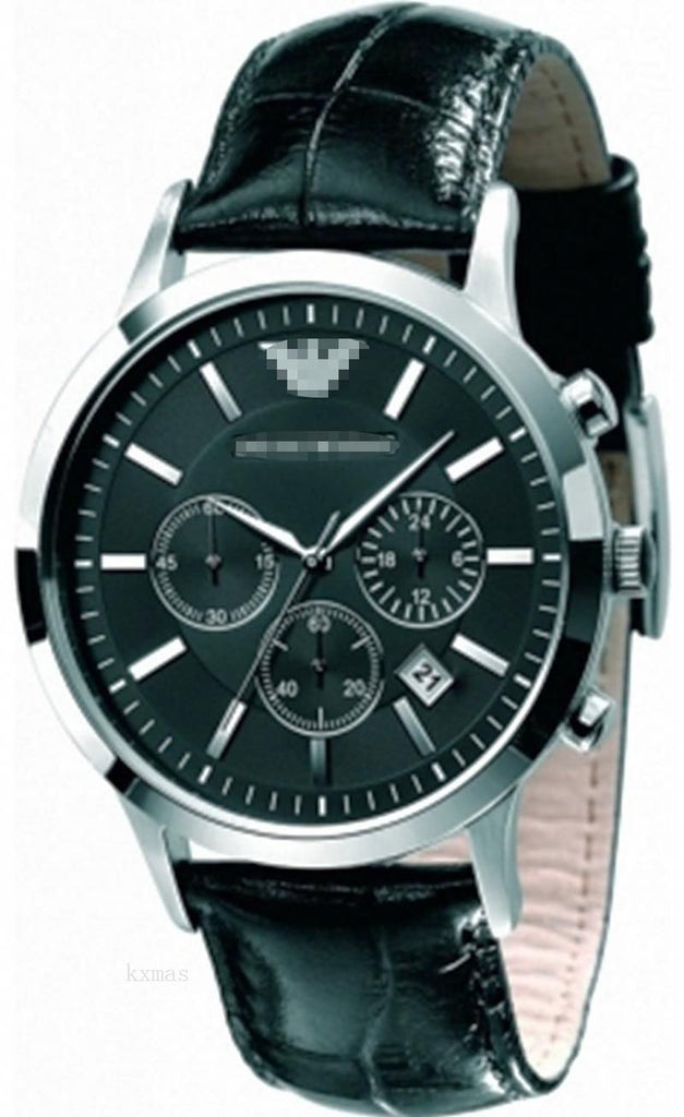 Reasonable Leather 22 mm Wristwatch Band AR2447_K0020559