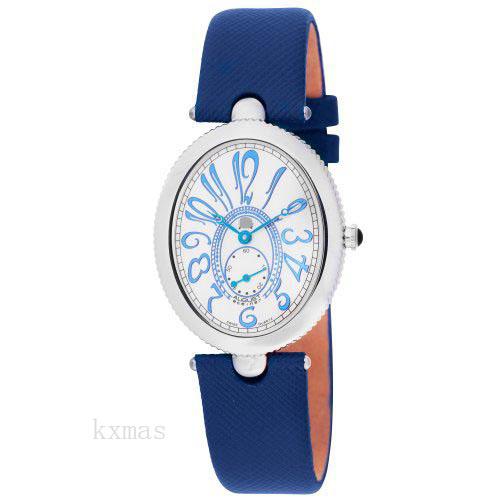 Affordable Calfskin 18 mm Watch Wristband AS01BU_K0035528