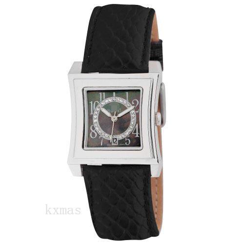 Wholesale Customized Calfskin 22 mm Watch Band AS06BK_K0035525