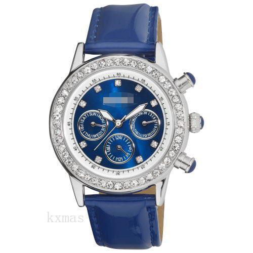 Wholesale Sales Patent Leather 20 mm Watch Wristband ASA818BU_K0035502