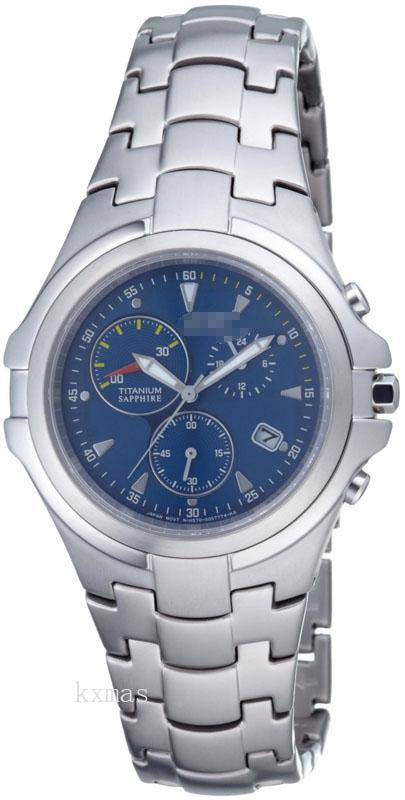 Cheap Elegance Titanium Watch Band AT1100-55L_K0001744