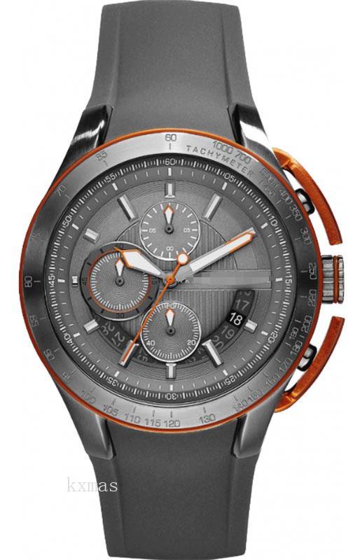 Bargain Designer Rubber Replacement Watch Strap AX1402_K0000974