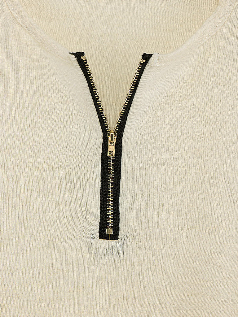 Ladies Beige T-Shirts