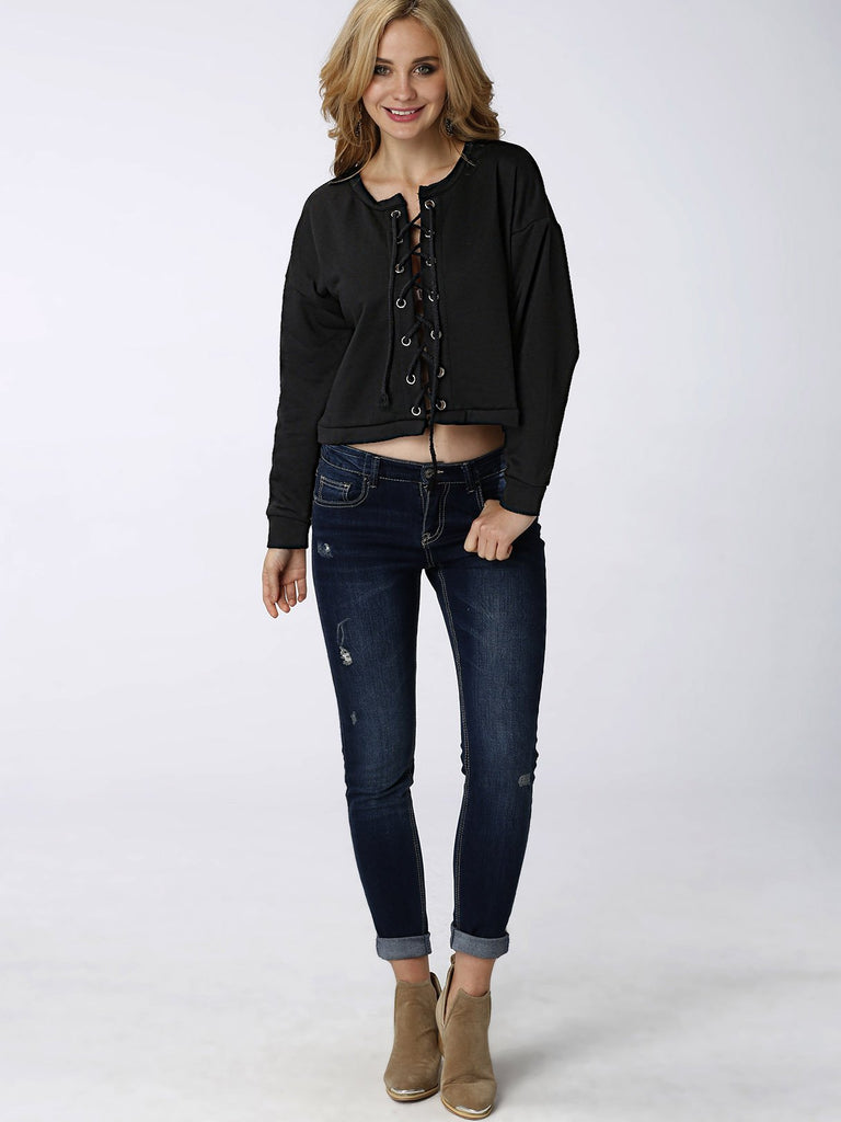 Ladies Long Sleeve Top