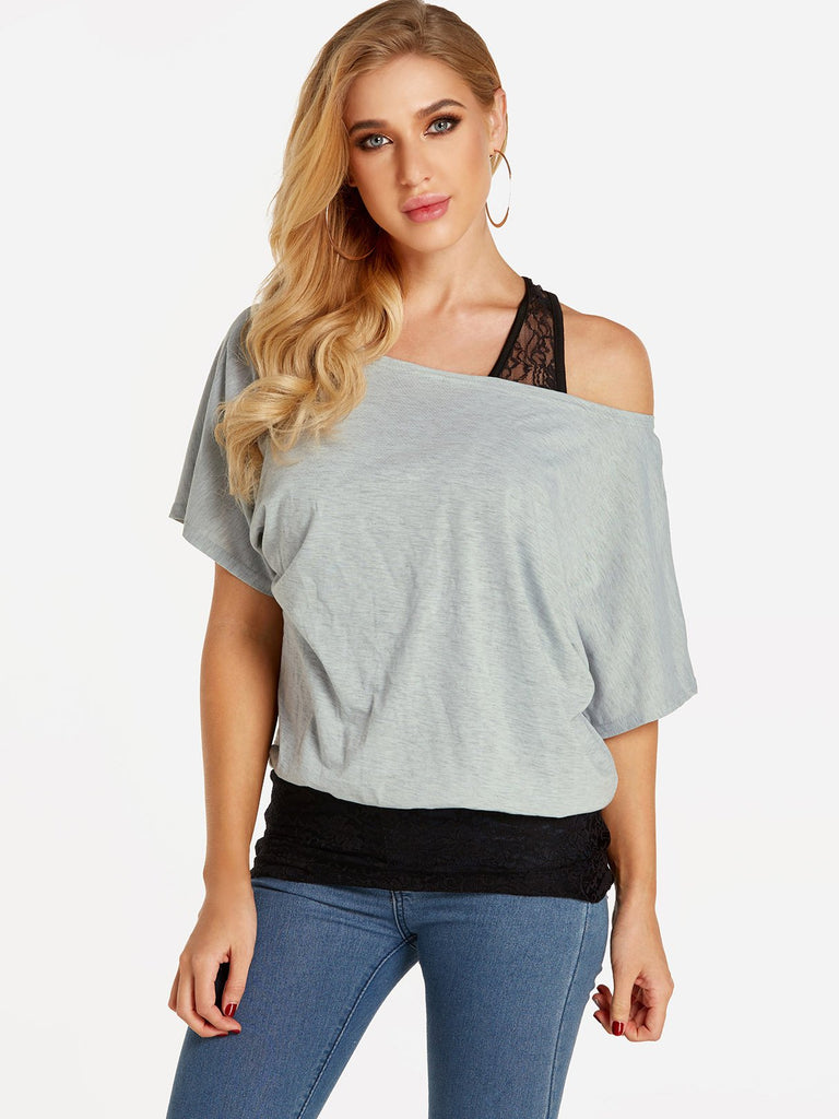 Womens Blue Blouses
