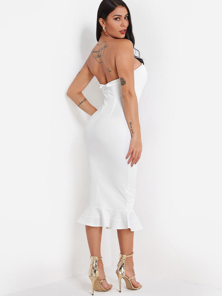 Womens White Sexy Dresses