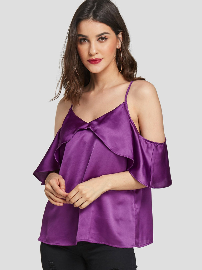 Ladies Purple T-Shirts