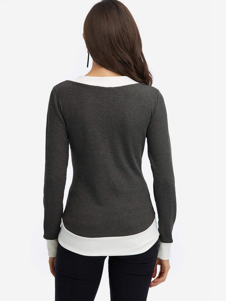 Womens Grey T-Shirts