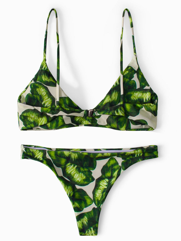 Womens Green Bikinis