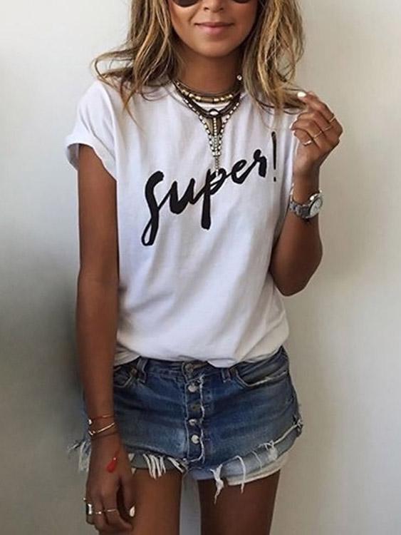 Ladies Short Sleeve T-Shirts