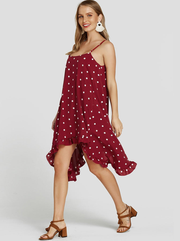Womens Red Casual Dresses