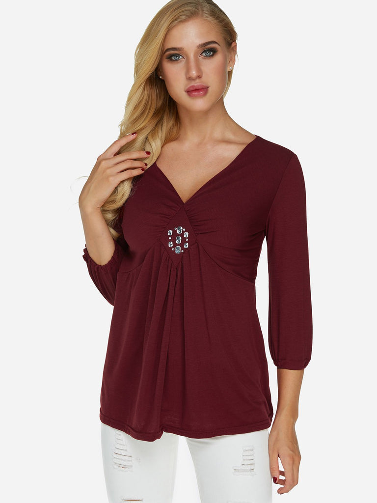 Ladies 3/4 Sleeve T-Shirts