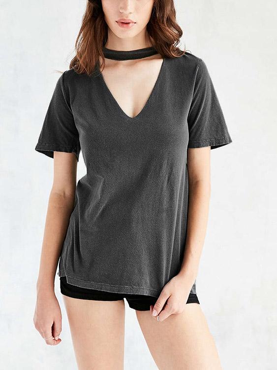 Ladies Grey T-Shirts