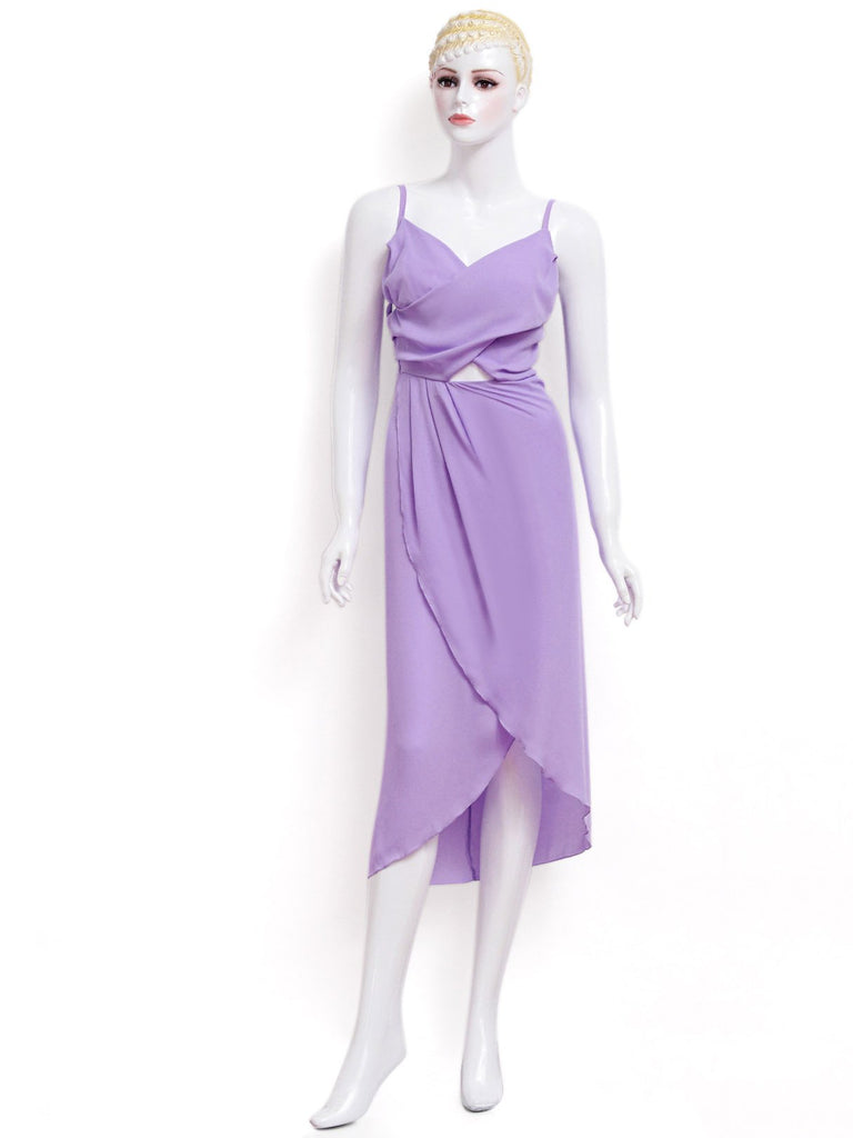 Ladies Purple Maxi Dresses