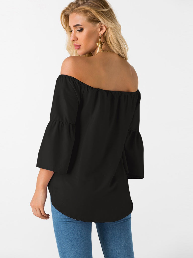 Womens Black T-Shirts