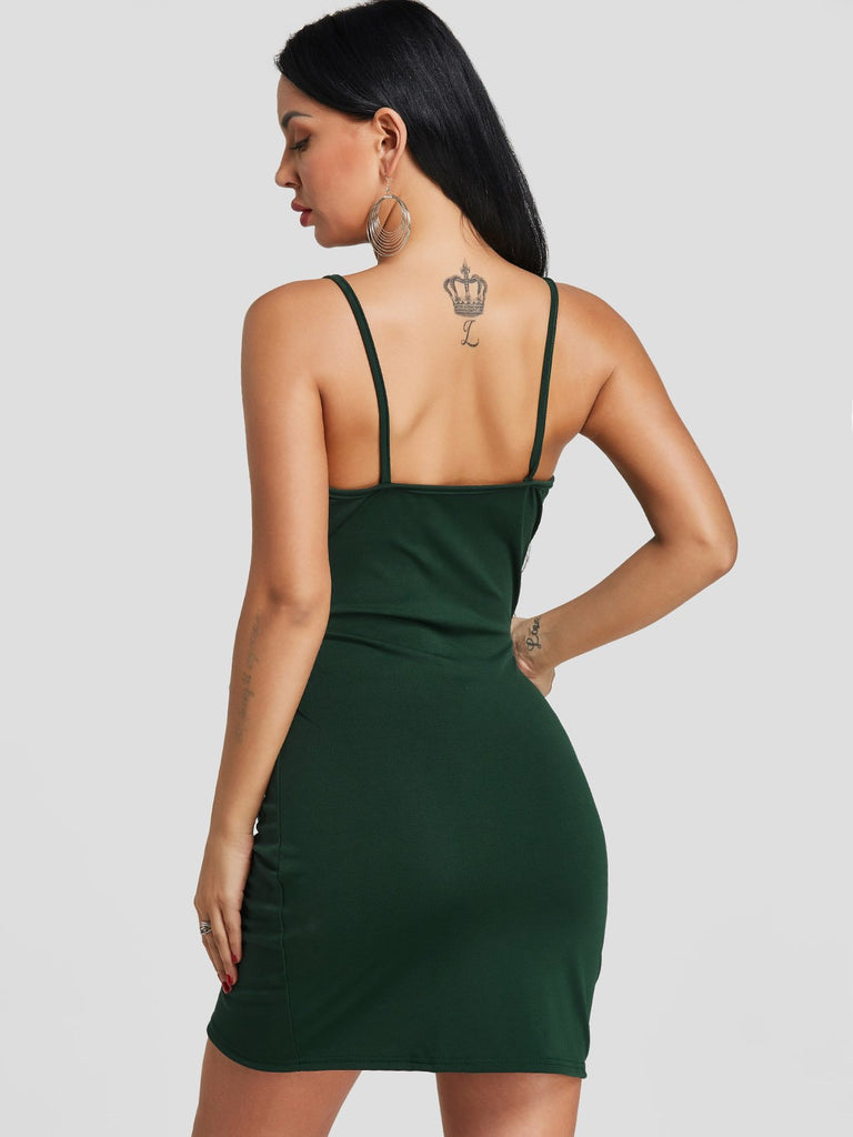Womens Green Mini Dresses