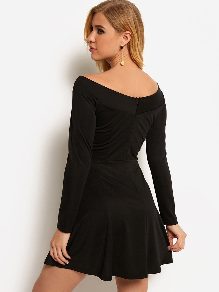 Womens Black Mini Dresses